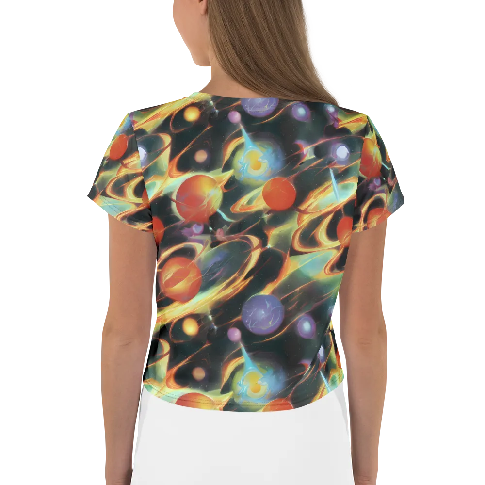 Fabritius Fantasy on Crop Tee — Back
