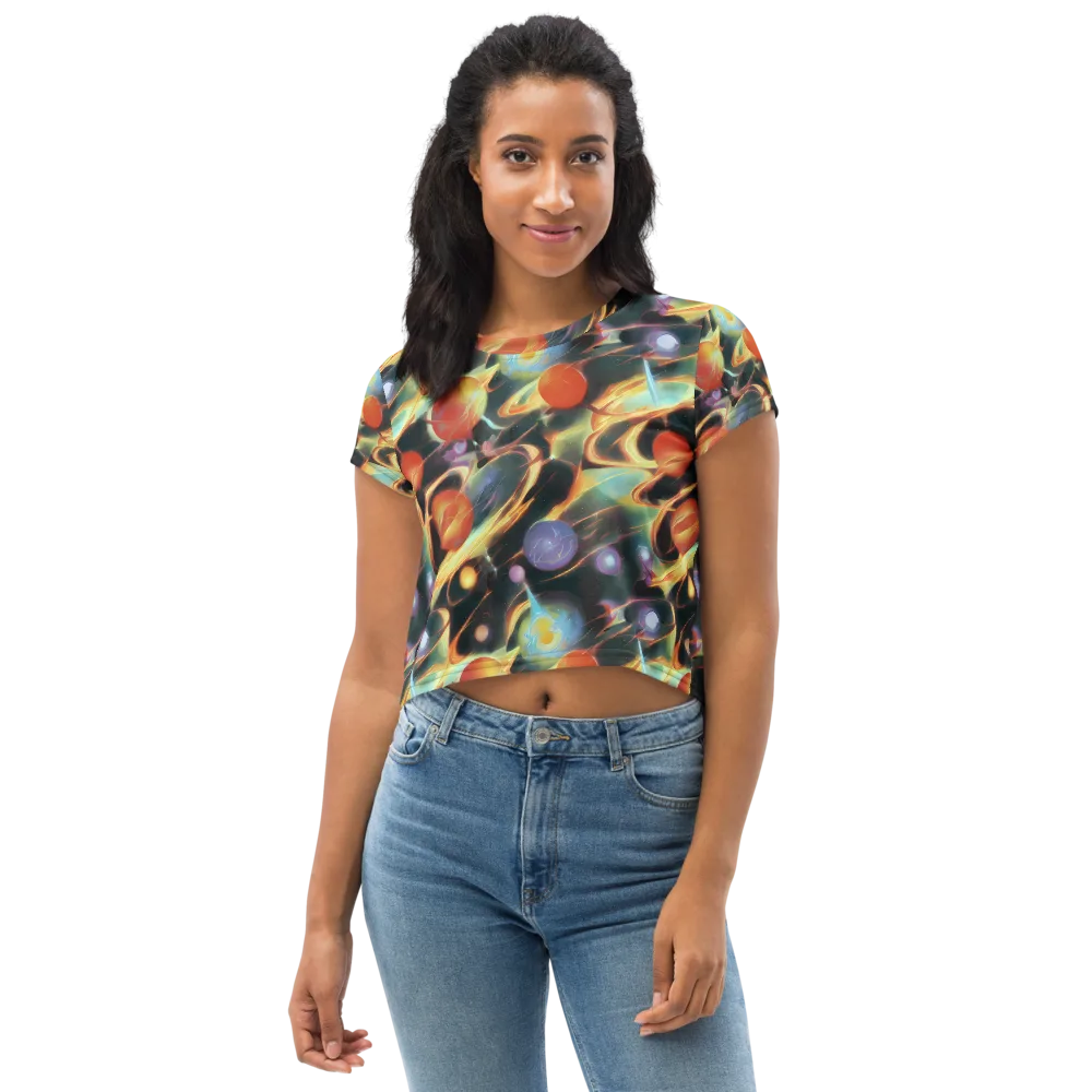 Fabritius Fantasy on Crop Tee — Front