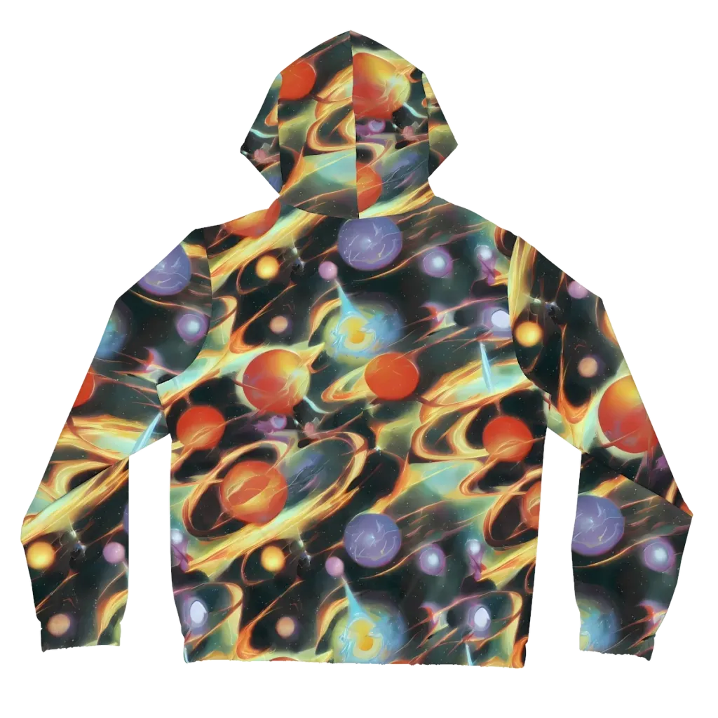 Fabritius Fantasy on Women's Full-Zip Hoodie — Back