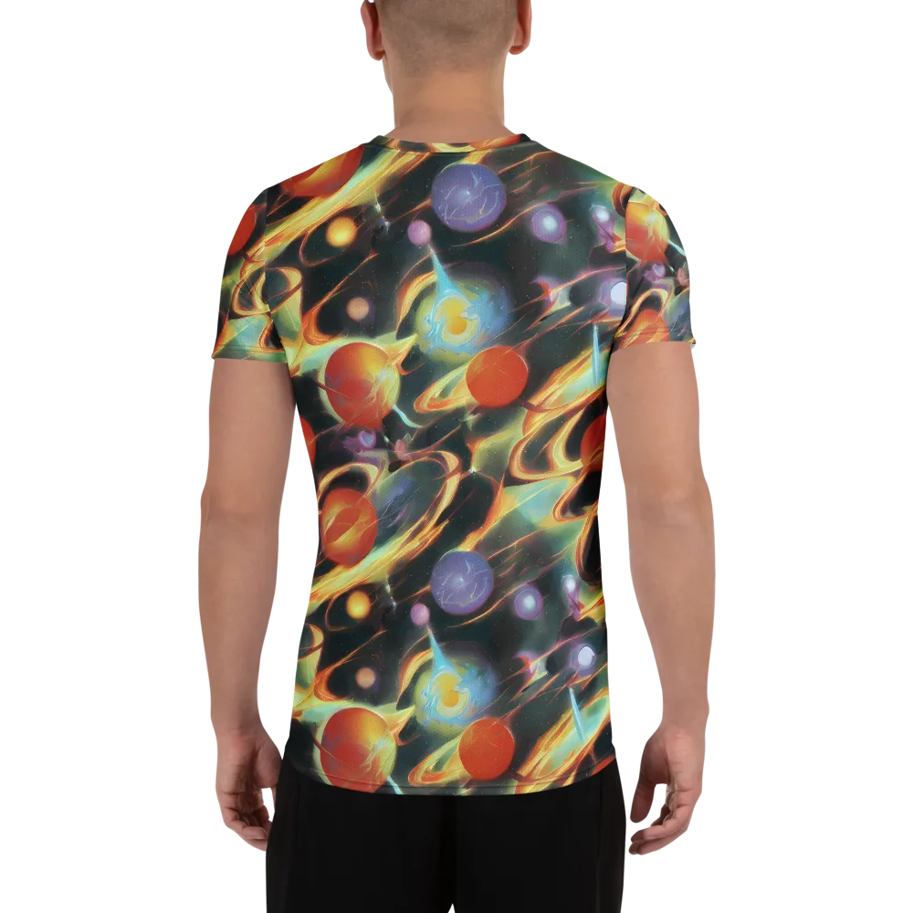 Fabritius Fantasy on Men's Athletic T-Shirt — Back