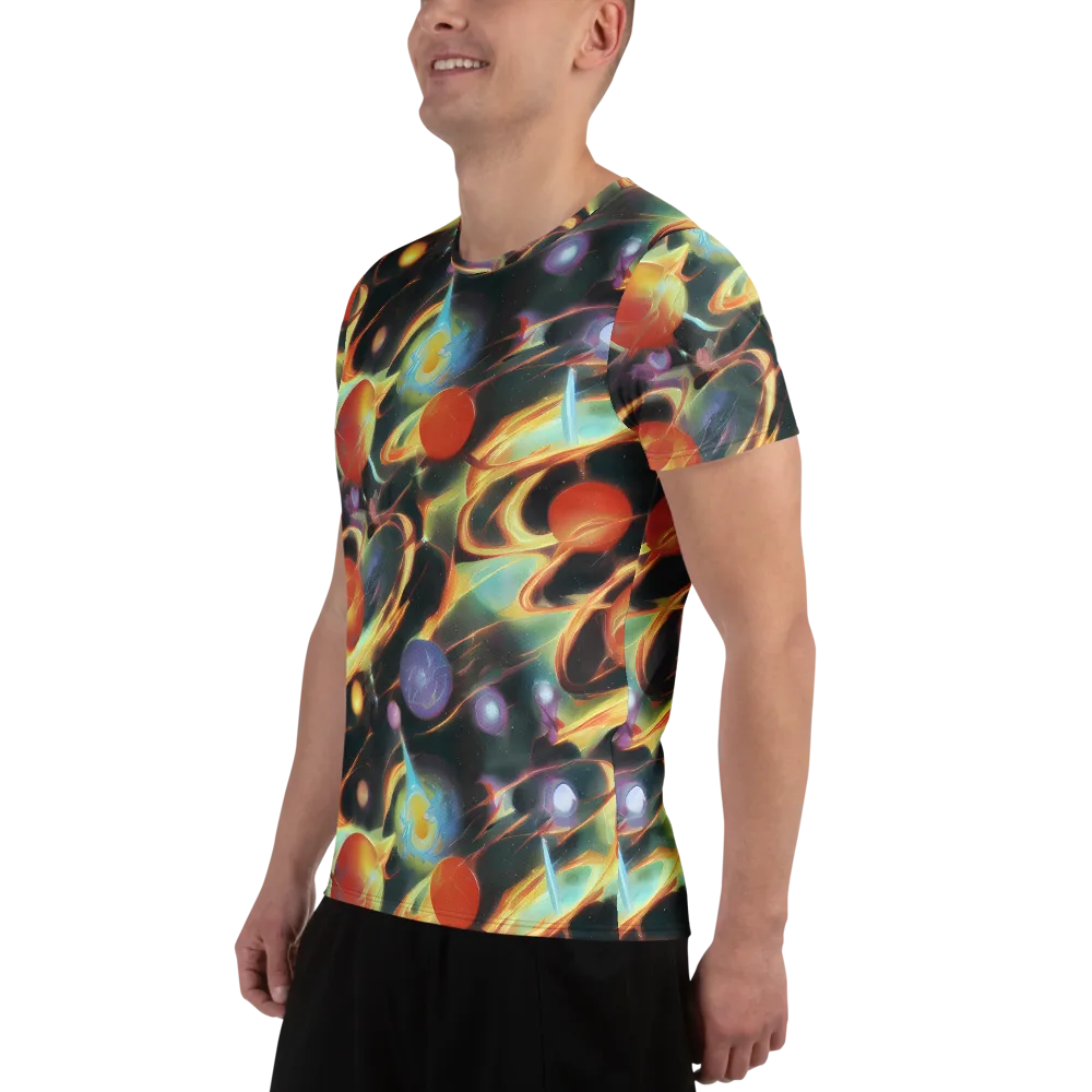 Fabritius Fantasy on Men's Athletic T-Shirt — Left