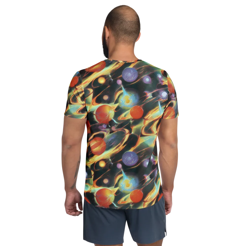 Fabritius Fantasy on Men's Athletic T-Shirt — Back