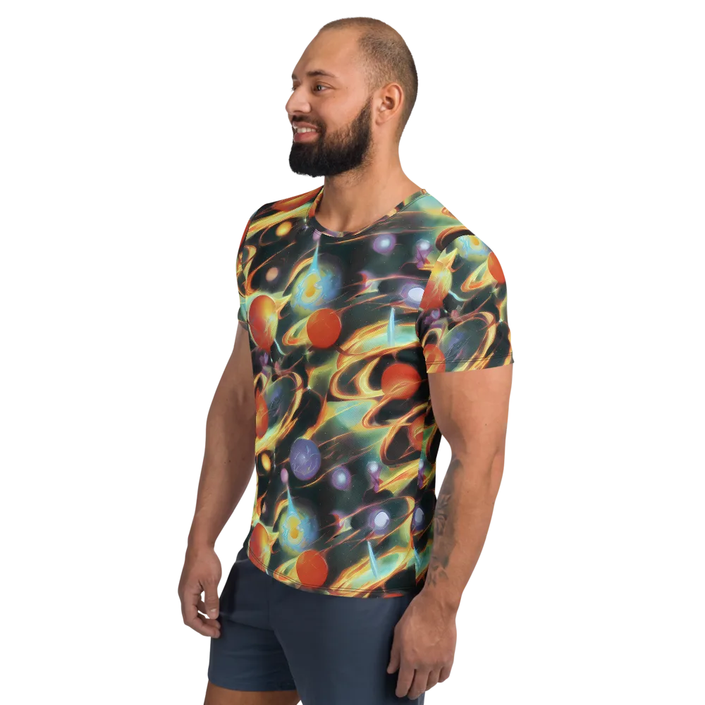 Fabritius Fantasy on Men's Athletic T-Shirt — Left