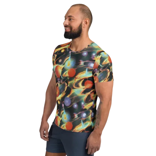 Fabritius Fantasy on a Men's Athletic T-Shirt