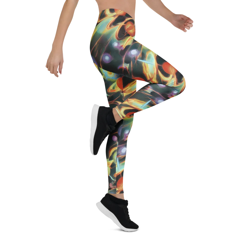 Fabritius Fantasy on Leggings — Right