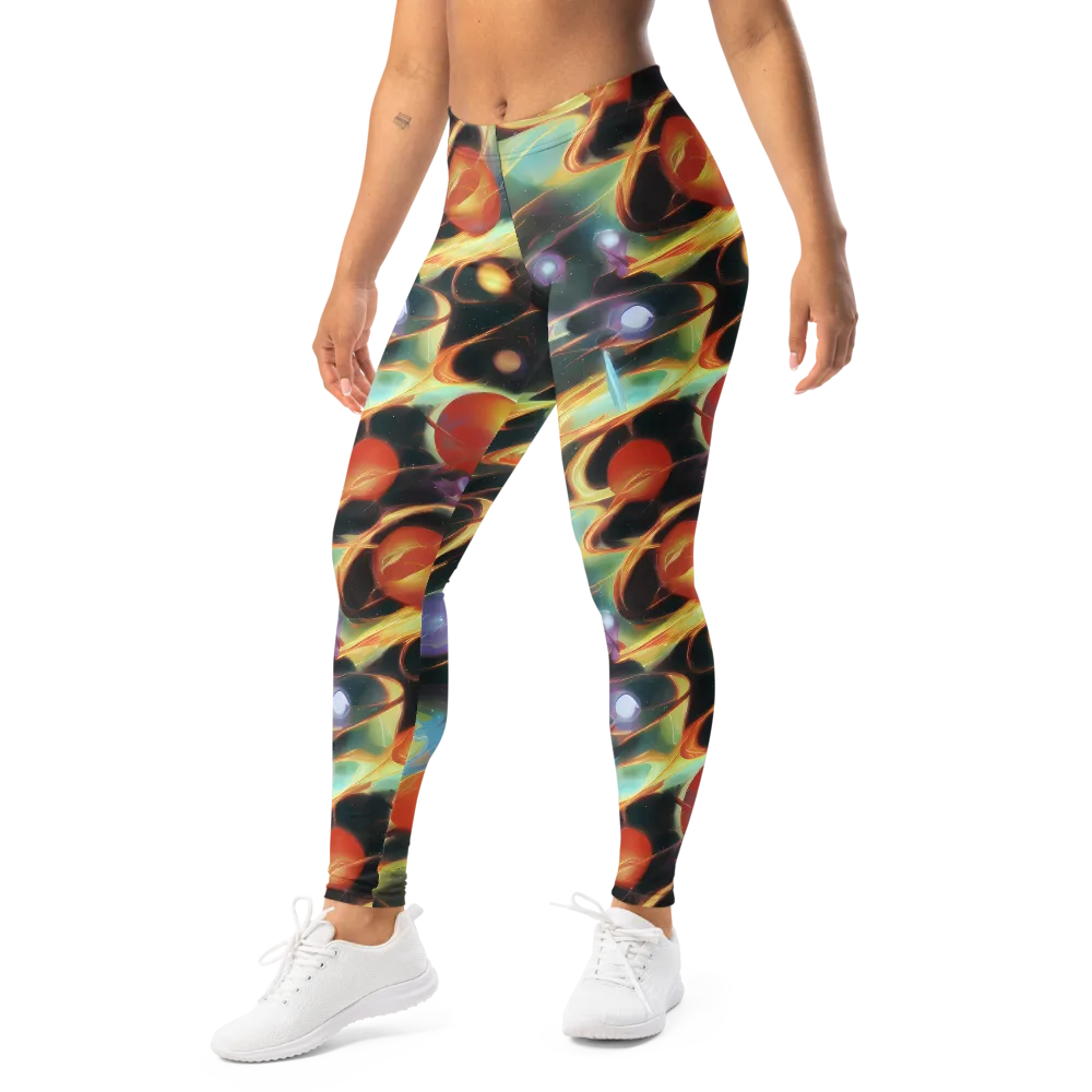 Fabritius Fantasy on Leggings — Left Front