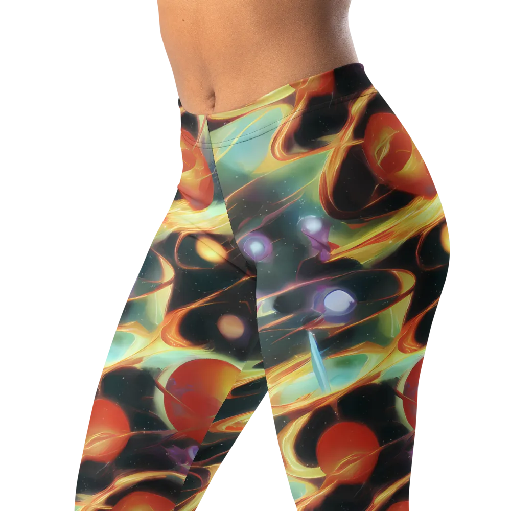 Fabritius Fantasy on Leggings — Left Front