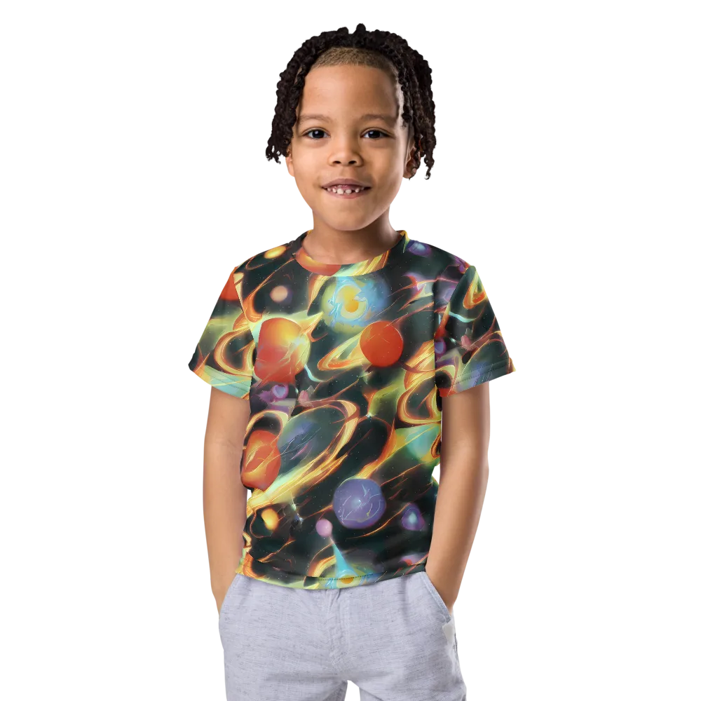 Fabritius Fantasy on Kids Crew Neck T-Shirt — Front