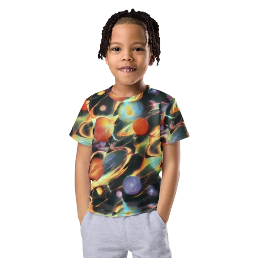 Fabritius Fantasy on a Kids Crew Neck T-Shirt