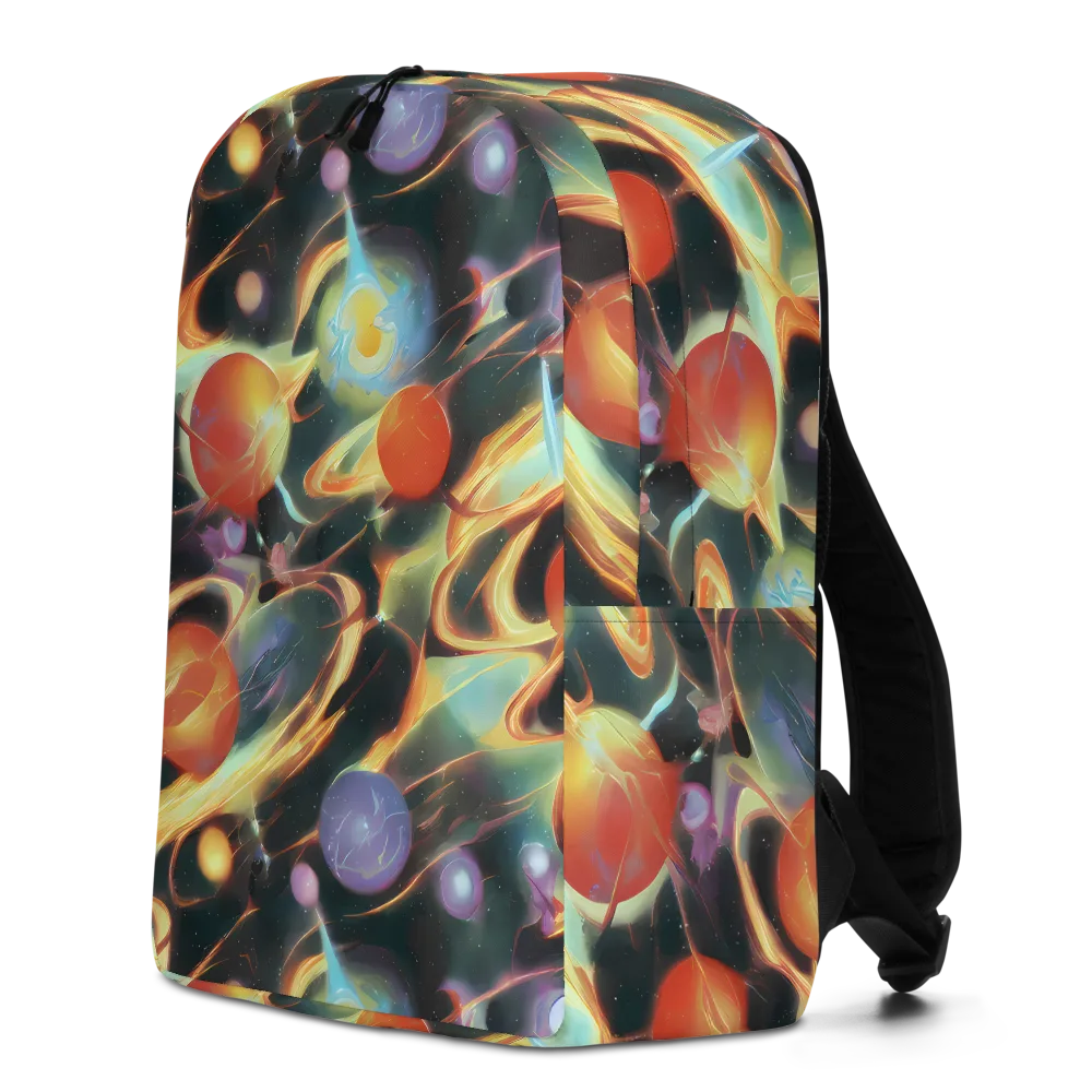 Fabritius Fantasy on Minimalist Backpack — Left