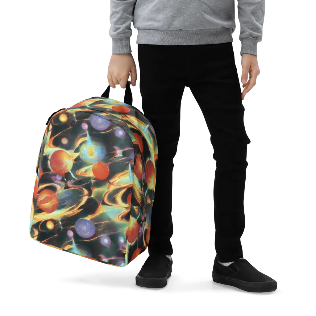 Fabritius Fantasy on Minimalist Backpack — Zoomed-in