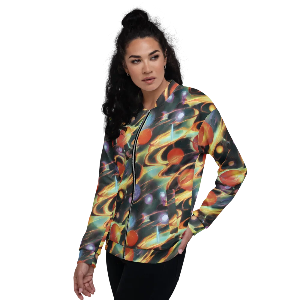 Fabritius Fantasy on Bomber Jacket — Left
