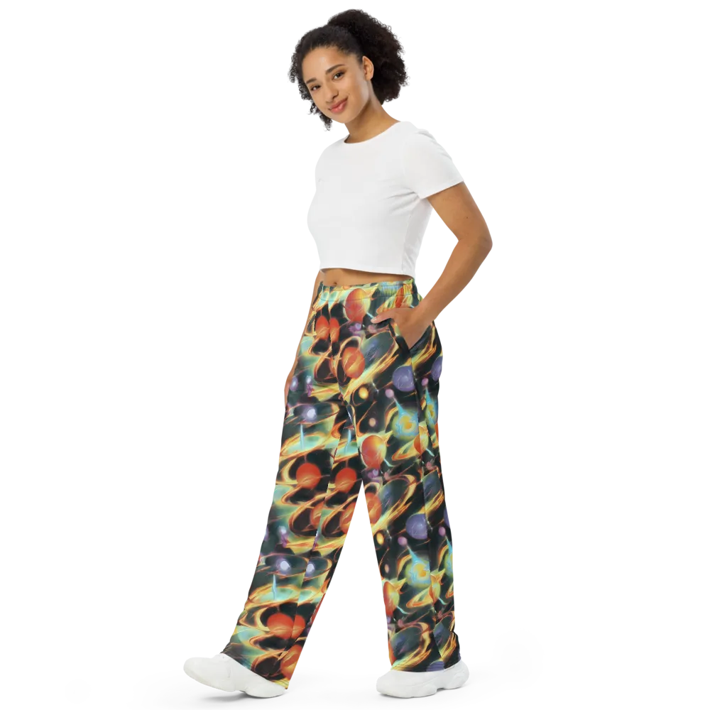 Fabritius Fantasy on Wide-Leg Pants — Left Front