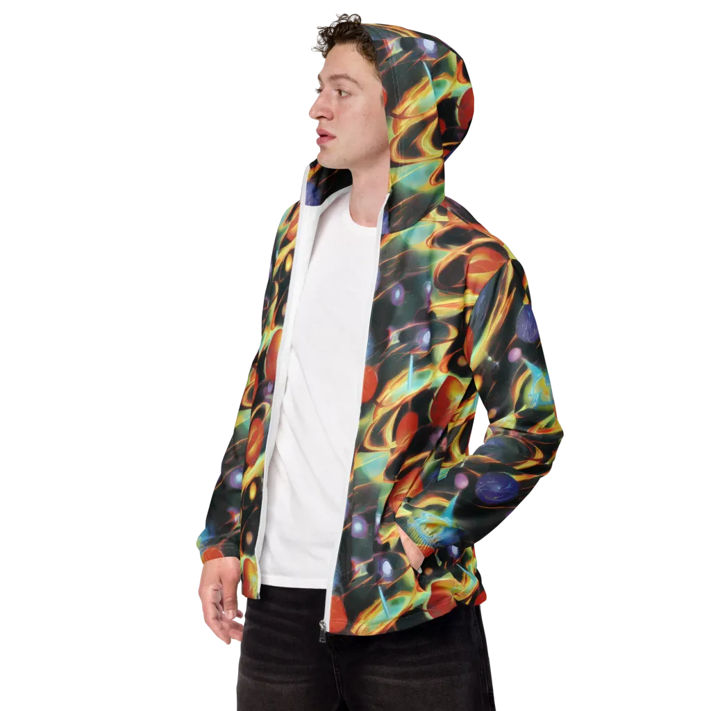 Fabritius Fantasy on Men's Windbreaker — Left Front