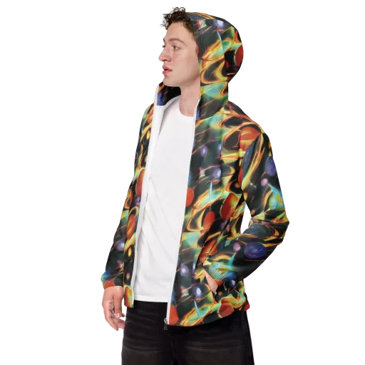 Fabritius Fantasy on a Men's Windbreaker
