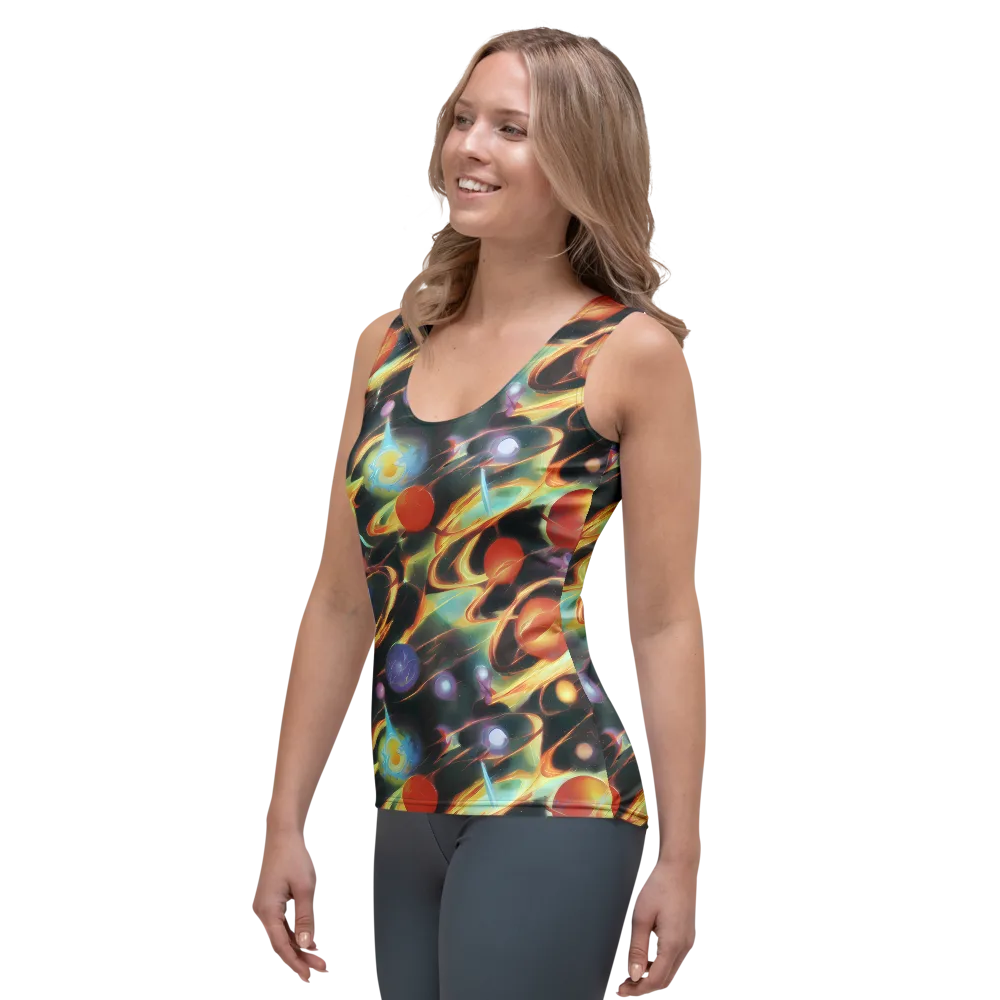 Fabritius Fantasy on Women's Tank Top — Left Front