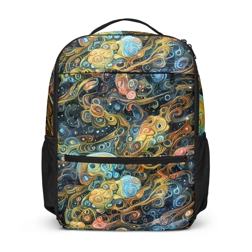 Wild Cosmos on Utility Backpack — Front