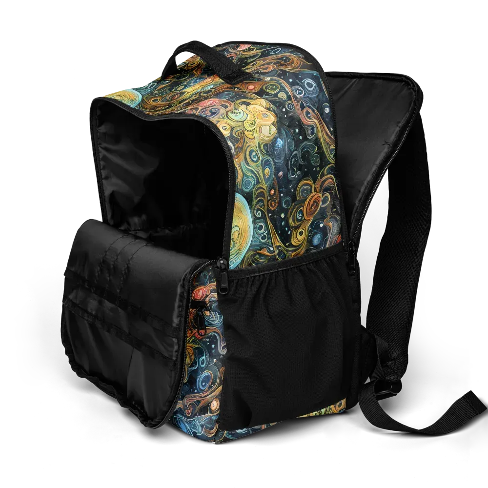 Wild Cosmos on Utility Backpack — Product details 2