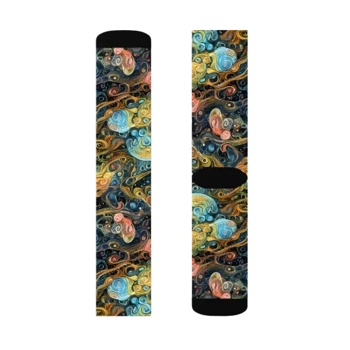 Wild Cosmos on a Socks