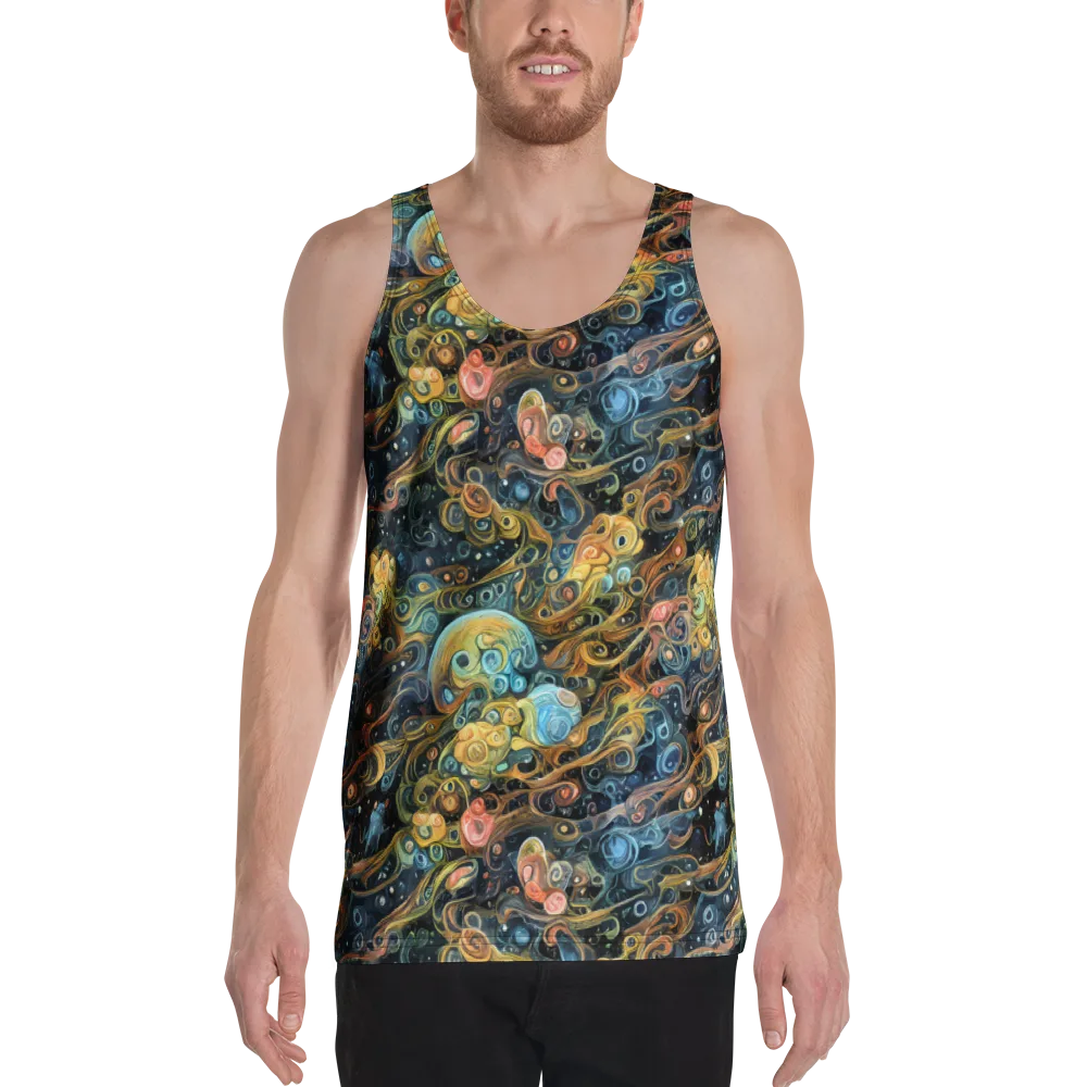 Wild Cosmos on Men's Tank Top — Front