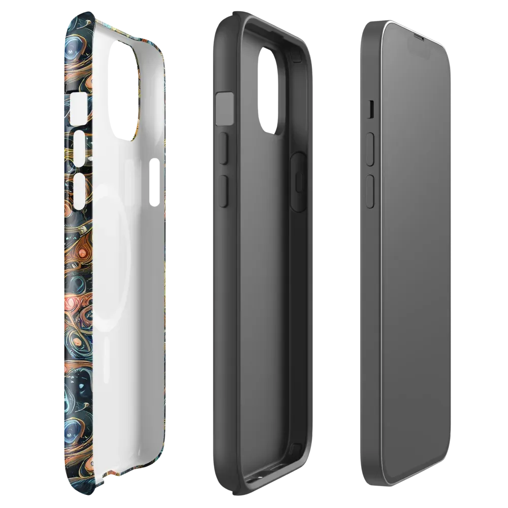 Wild Cosmos on MagSafe Tough Case for iPhone® — Front