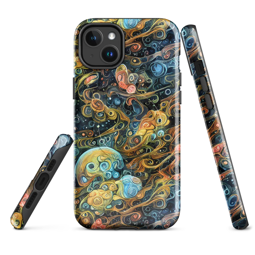 Wild Cosmos on MagSafe Tough Case for iPhone® — Front