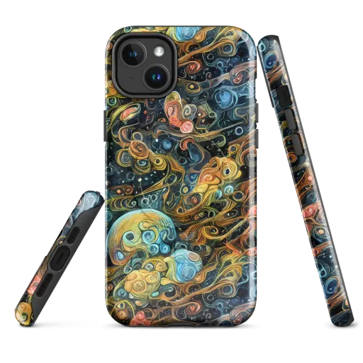 Wild Cosmos on a MagSafe Tough Case for iPhone®