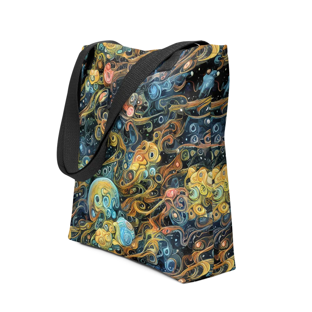 Wild Cosmos on Tote Bag — Front