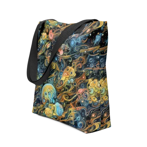 Wild Cosmos on a Tote Bag