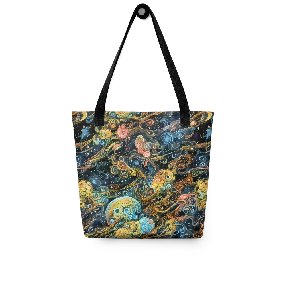 Wild Cosmos on Tote Bag — Front