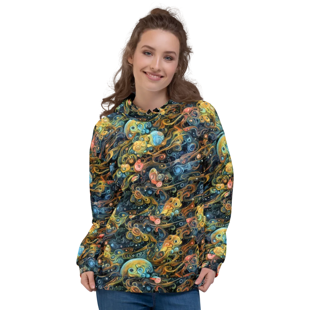 Wild Cosmos on Hoodie — Front