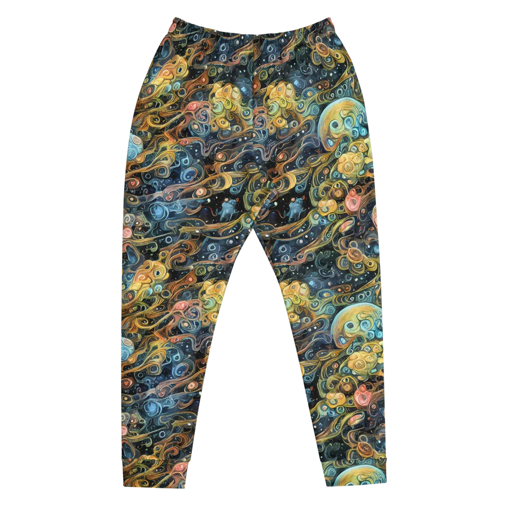 Wild Cosmos on Men's Joggers — Front