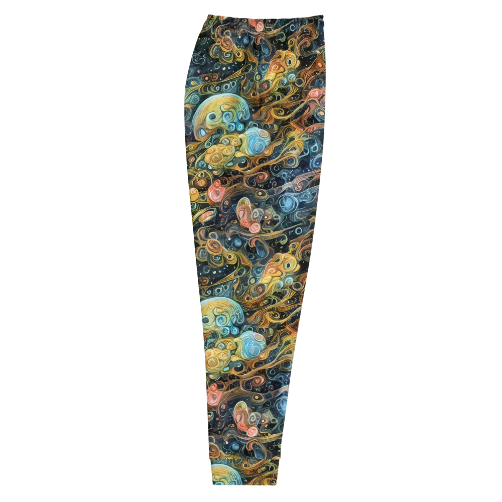 Wild Cosmos on Men's Joggers — Right