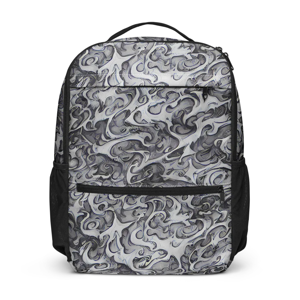 Mashburn Swirls on Utility Backpack — Front