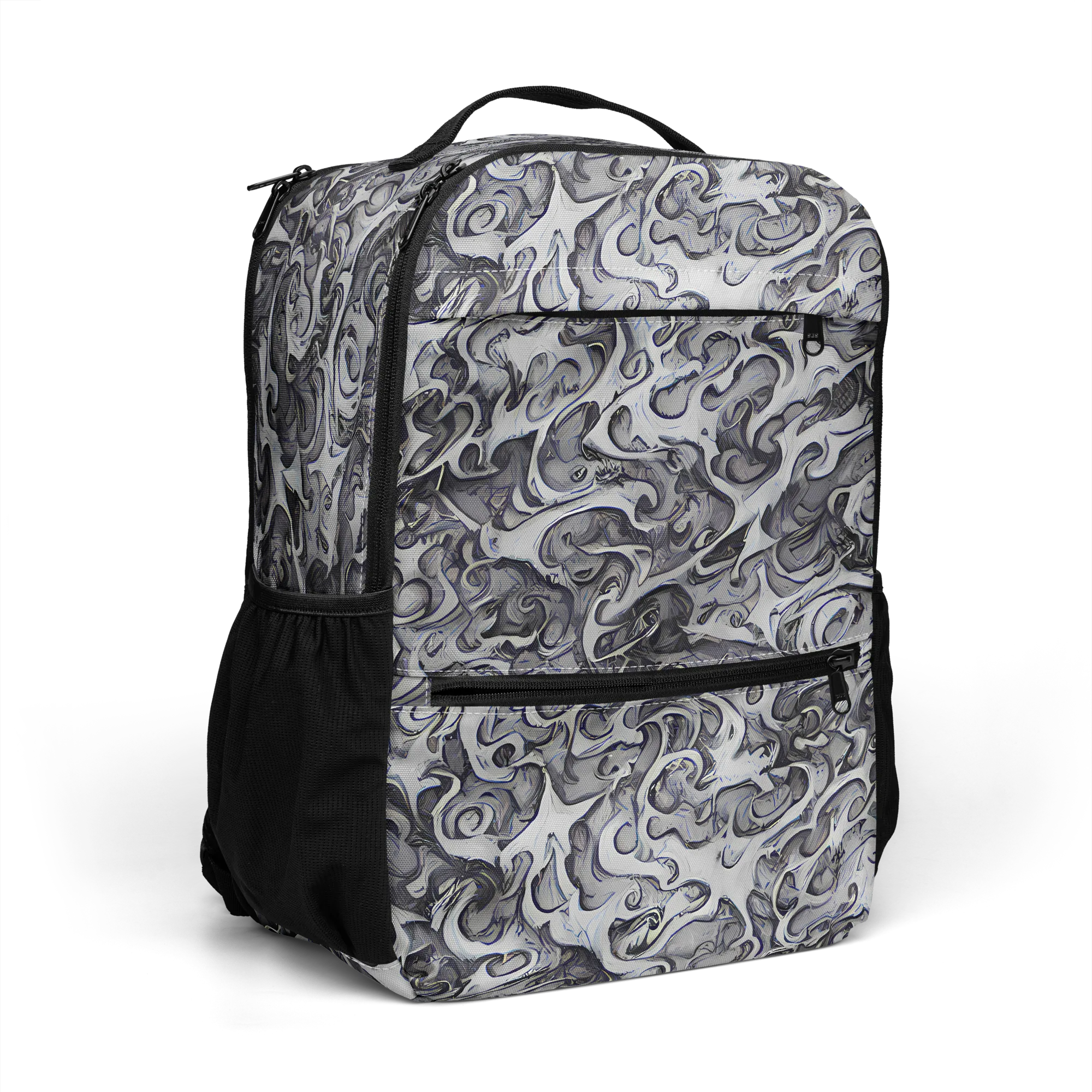 Mashburn Swirls on Utility Backpack — Right Front