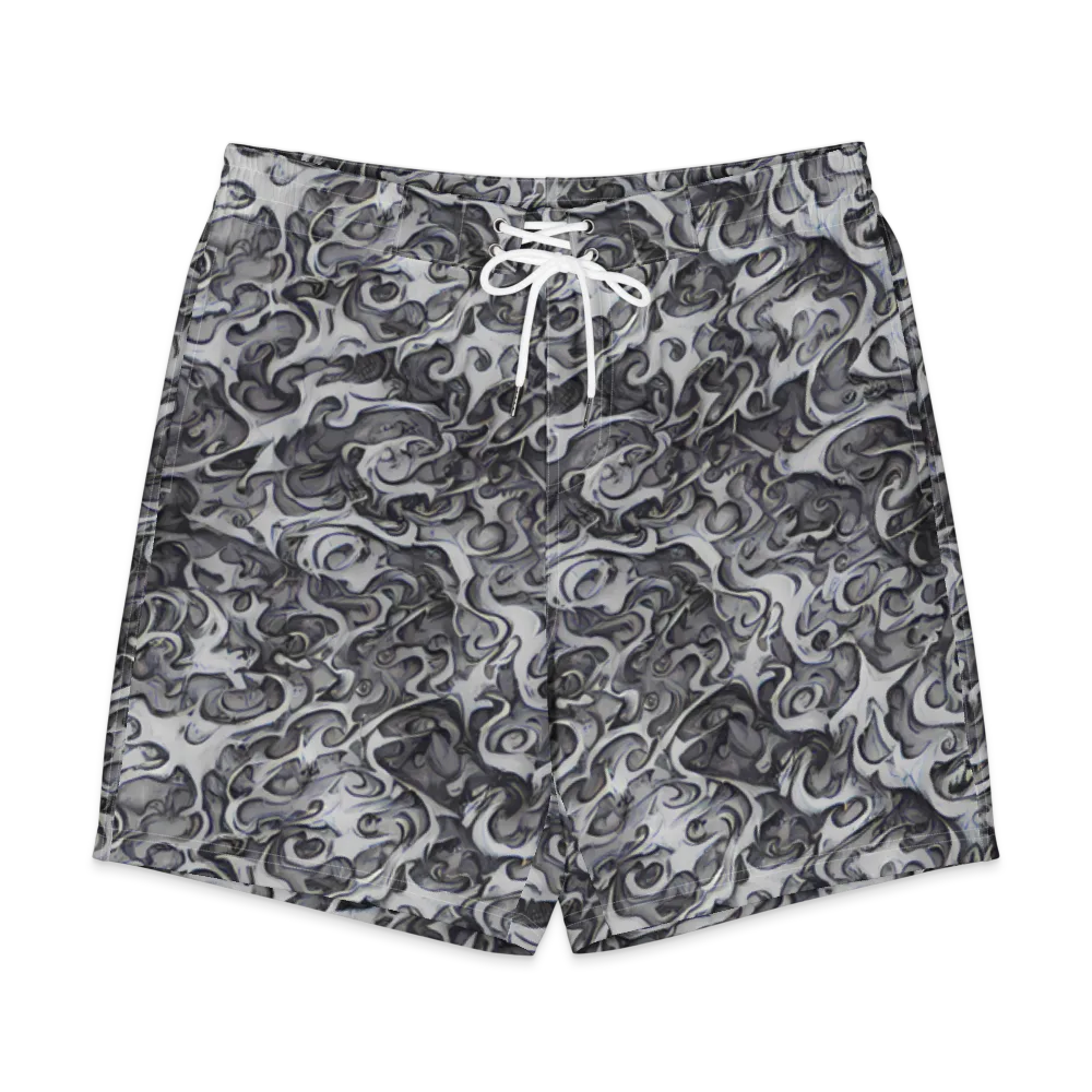 Mashburn Swirls on Men's Board Shorts — Front