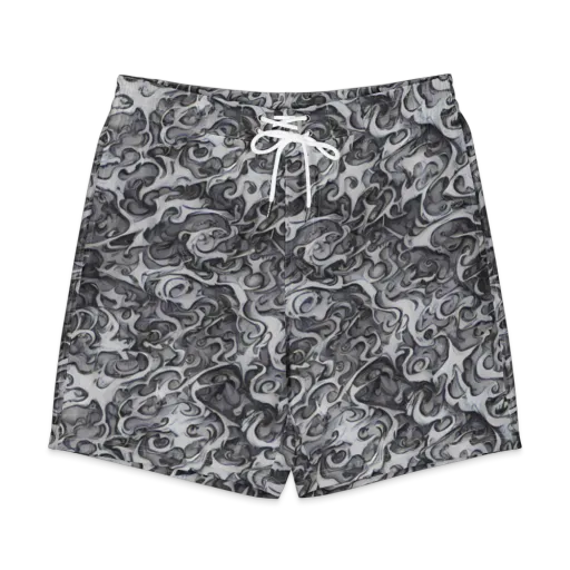 Mashburn Swirls on a Men's Board Shorts