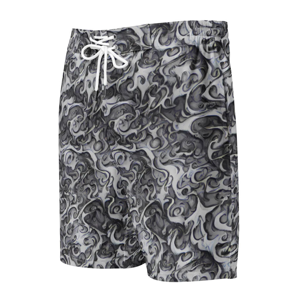 Mashburn Swirls on Men's Board Shorts — Front