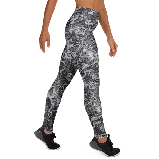 Mashburn Swirls on a Yoga Leggings