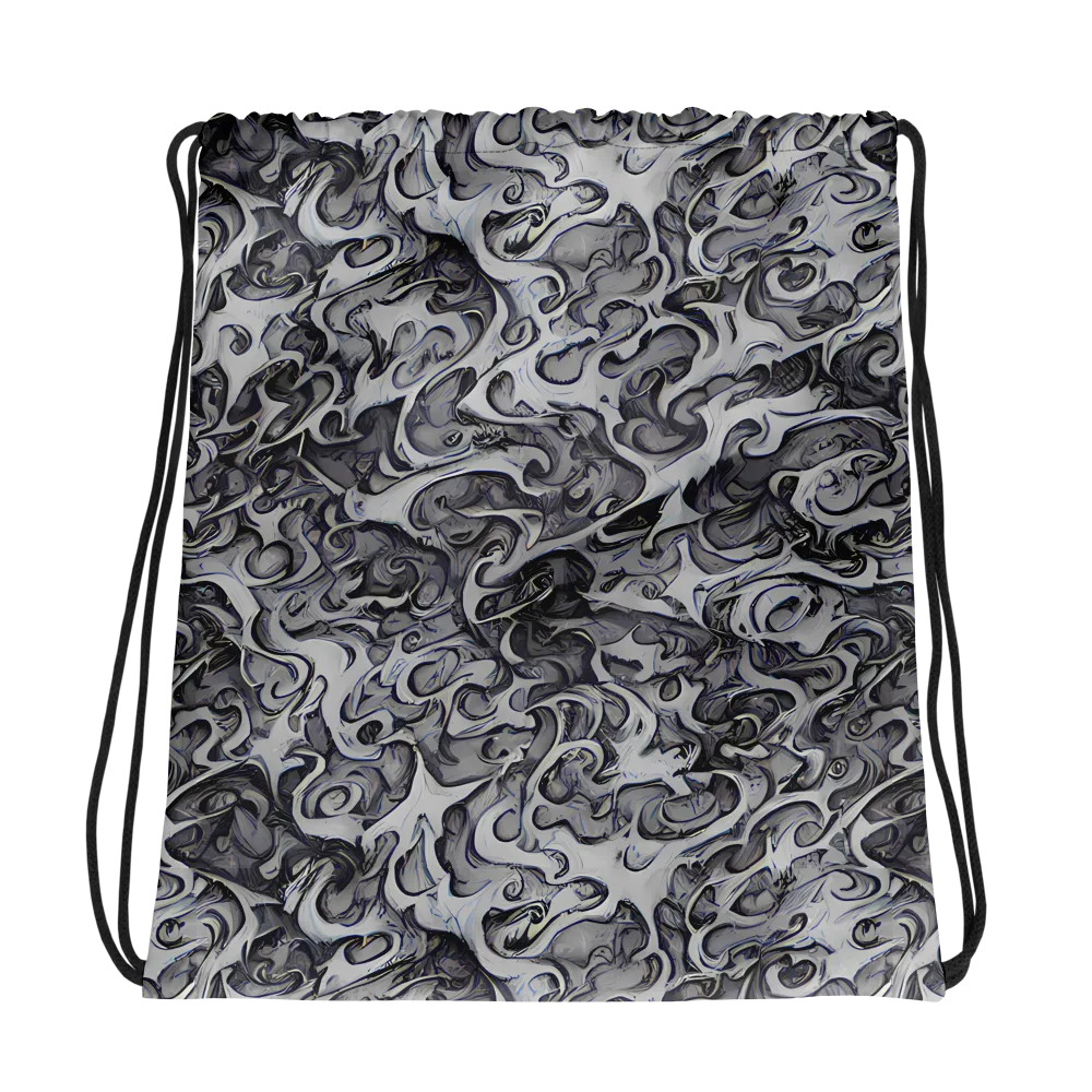 Mashburn Swirls on Drawstring Bag — Photo