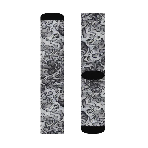 Mashburn Swirls on a Socks