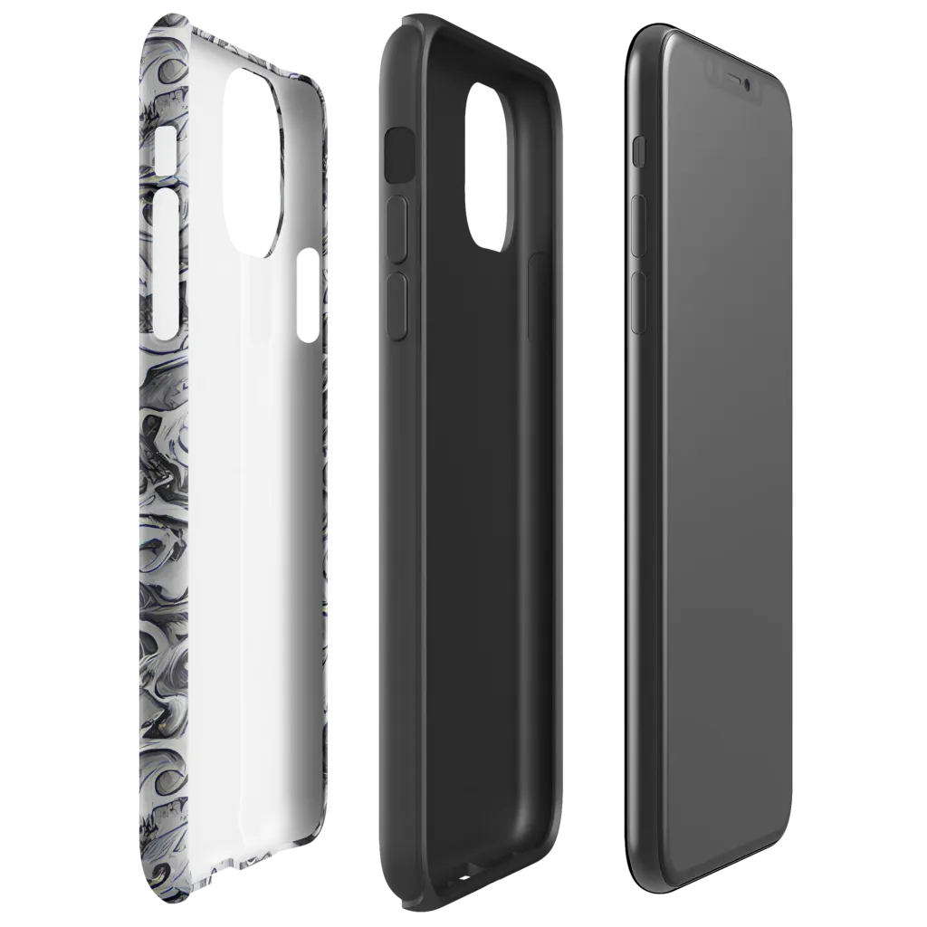 Mashburn Swirls on Tough Case for iPhone® — Right