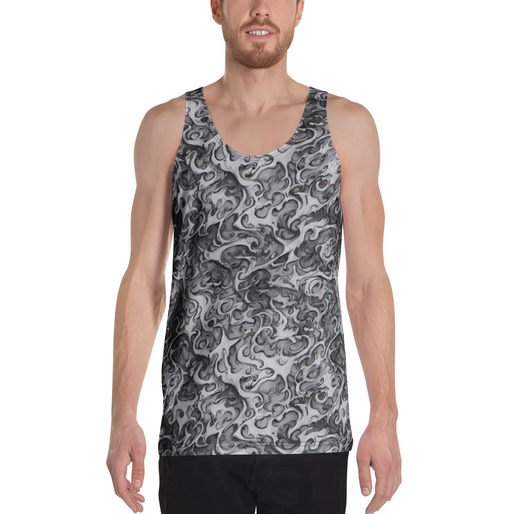 Mashburn Swirls on Men's Tank Top — Front