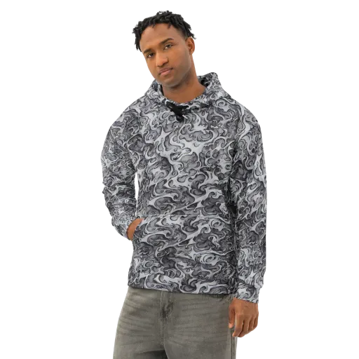 Mashburn Swirls on a Cotton Hoodie