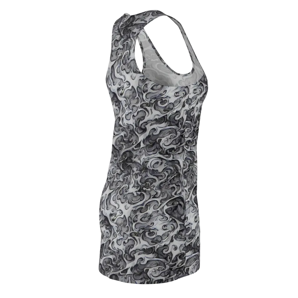 Mashburn Swirls on Racerback Dress — Back Side