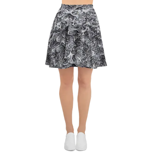 Mashburn Swirls on a Skater Skirt