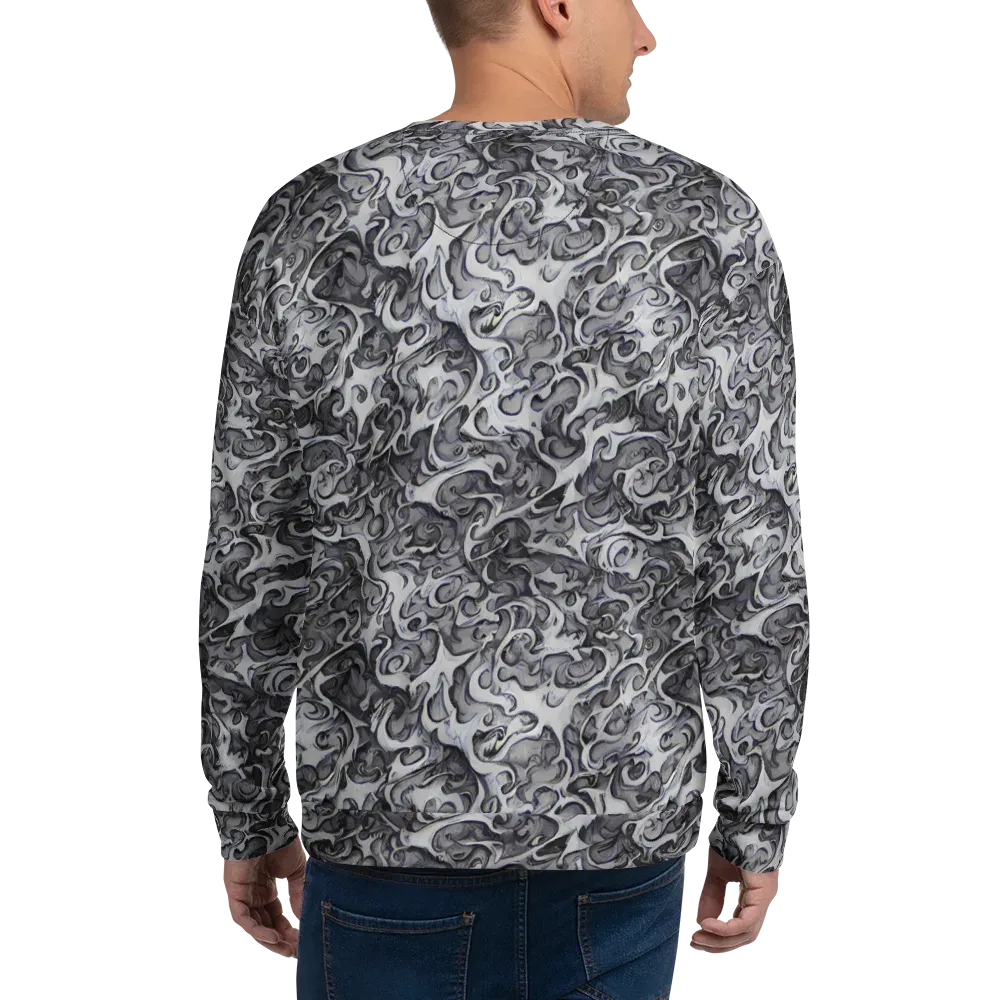 Mashburn Swirls on Sweatshirt — Back