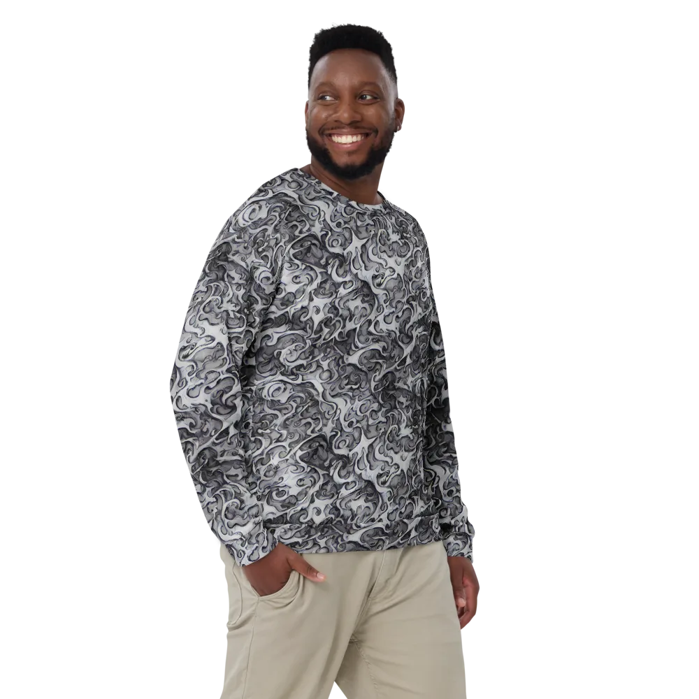 Mashburn Swirls on Sweatshirt — Front