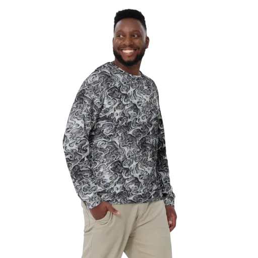 Mashburn Swirls on a Sweatshirt