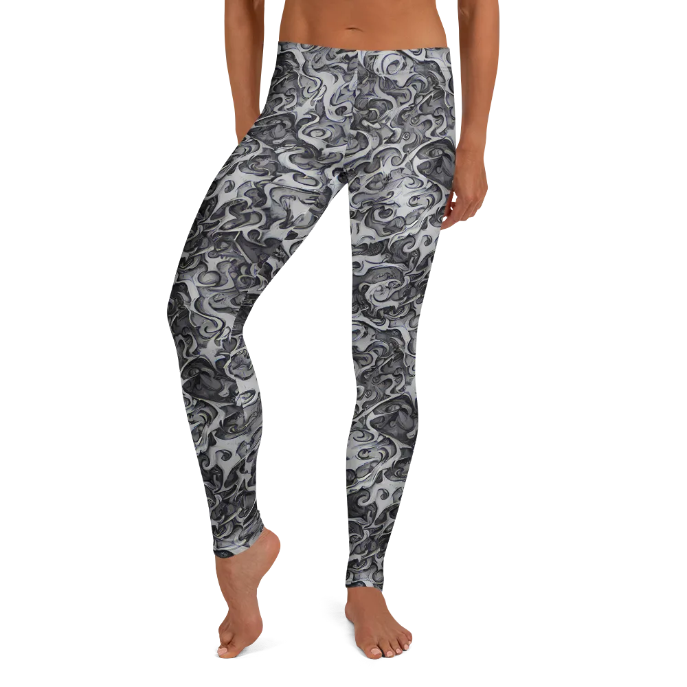 Mashburn Swirls on Leggings — Front
